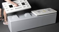 Bank mit Mensch am interagieren Carsten_Schelling Entwurf 45 SoSe 2025 Bild: Jakob Tihomirov