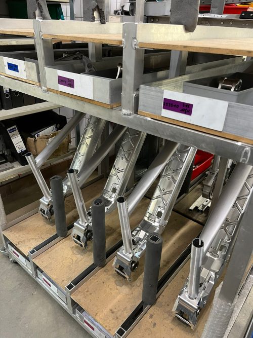 Anschauungsmodele von einem Fahrrad