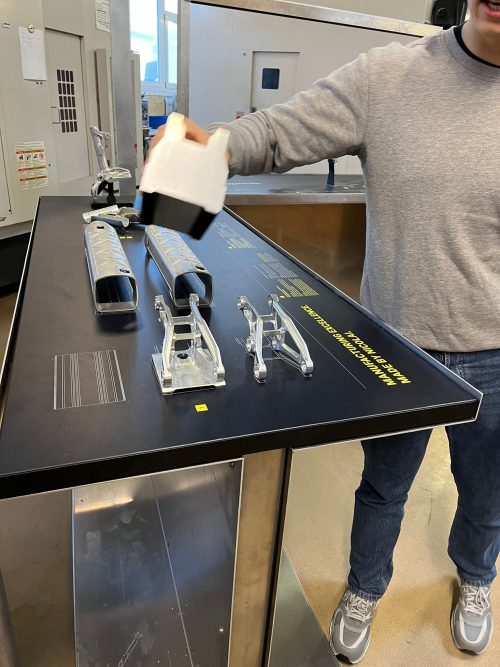 Anschauungsmodele von einem Fahrrad