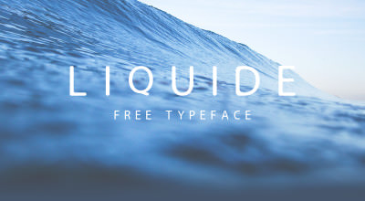 Free Font: Liquide