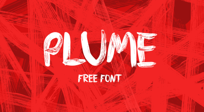 Free Font: Plume