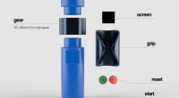 Prototyp einer Flasche